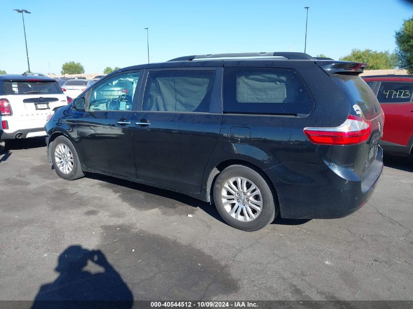 5TDYZ3DC8HS844892 2017 Toyota Sienna Xle/Limited