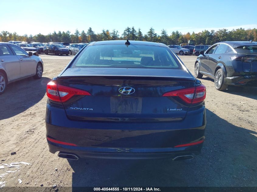 2015 Hyundai Sonata Limited VIN: 5NPE34AF8FH014215 Lot: 40544555