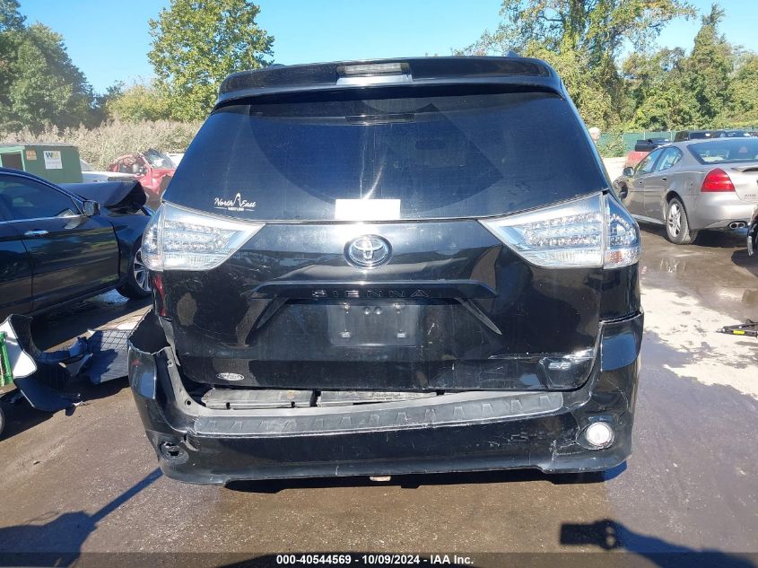 5TDXK3DC6ES426391 2014 Toyota Sienna Se 8 Passenger