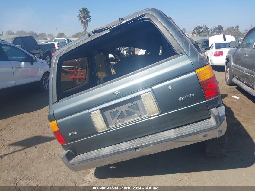 1993 Toyota 4Runner Vn39 Sr5 VIN: JT3VN39W7P0120120 Lot: 40544594