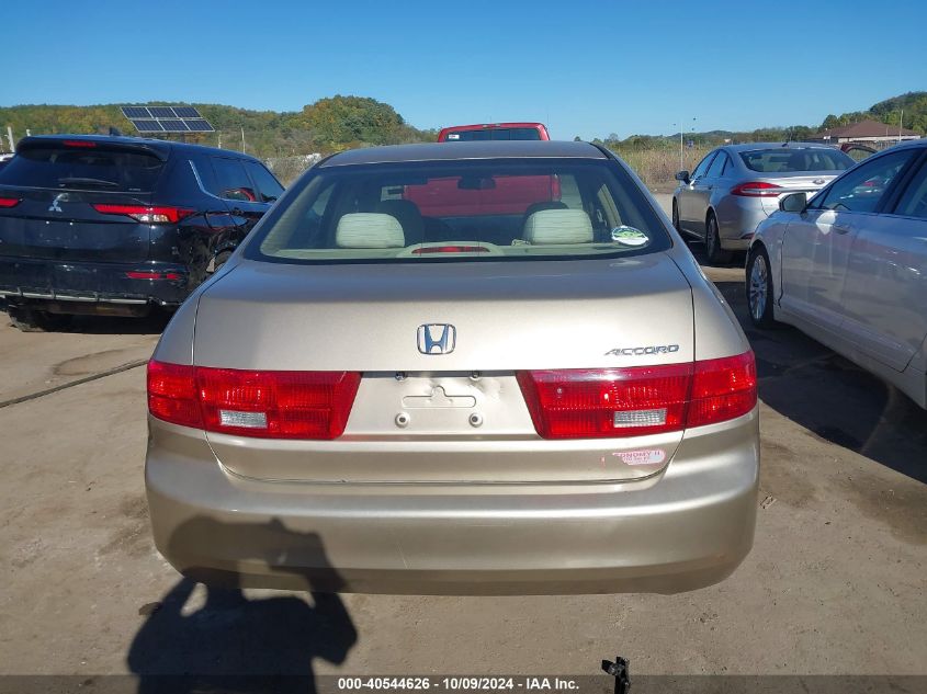 2005 Honda Accord 2.4 Lx VIN: 1HGCM56485A047398 Lot: 40544626