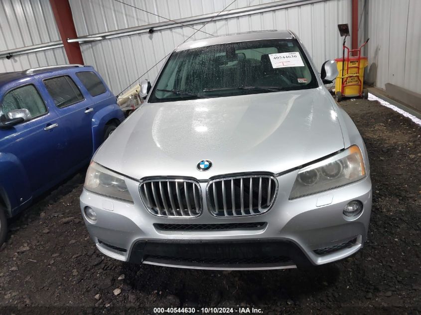 2011 BMW X3 xDrive35I VIN: 5UXWX7C54BL731018 Lot: 40544630