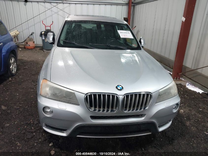 2011 BMW X3 xDrive35I VIN: 5UXWX7C54BL731018 Lot: 40544630