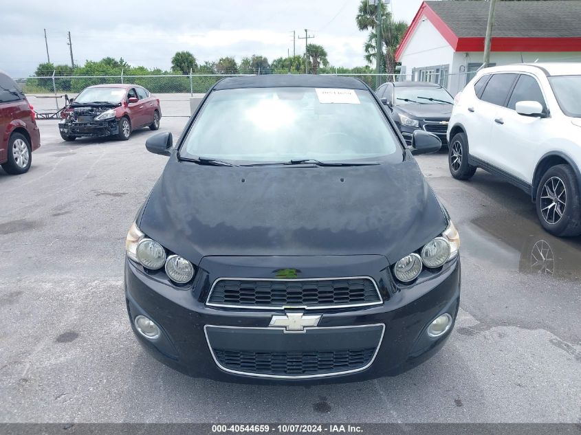 2012 Chevrolet Sonic 2Lz VIN: 1G1JE5SB5C4179854 Lot: 40544659