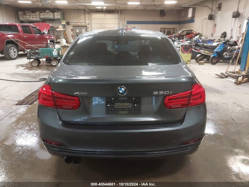 2017 BMW 330I xDrive VIN: WBA8D9G3XHNU61701 Lot: 40544681