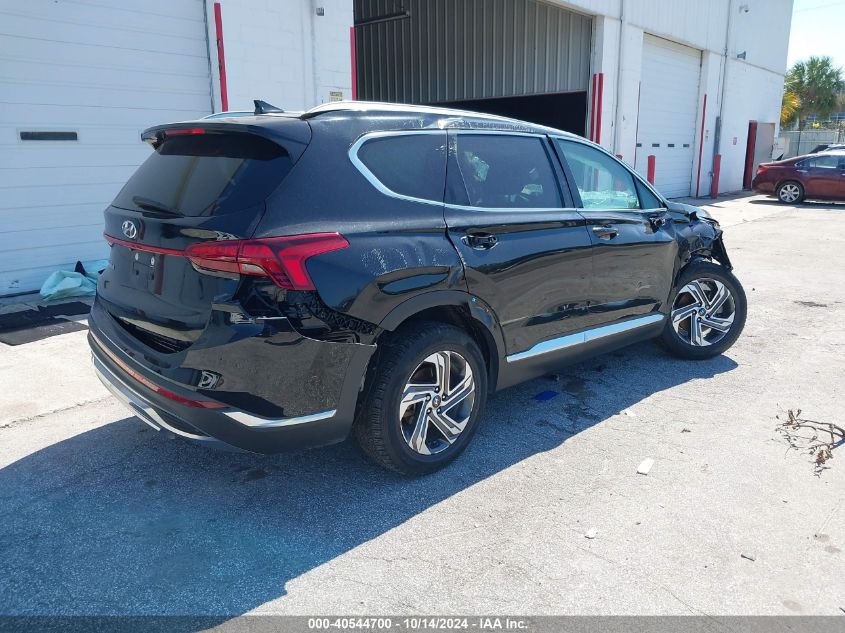 2022 Hyundai Santa Fe Sel VIN: 5NMS24AJ4NH390111 Lot: 40544700