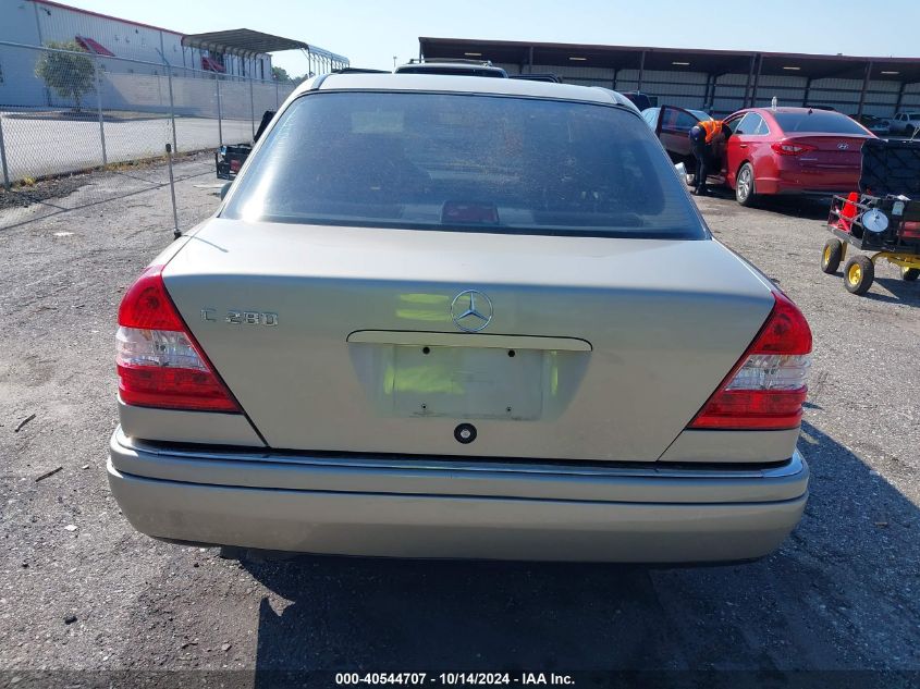 1995 Mercedes-Benz C 280 VIN: WDBHA28E6SF281327 Lot: 40544707