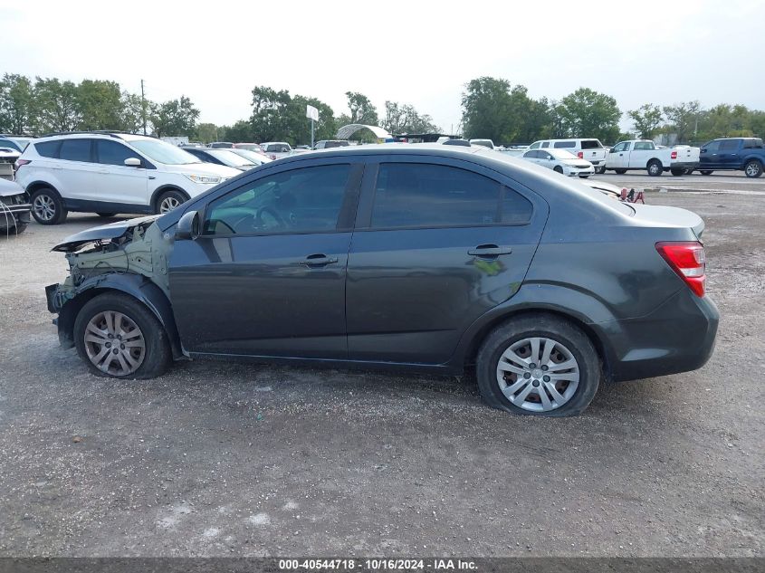 2018 Chevrolet Sonic Ls Auto VIN: 1G1JB5SH7J4110335 Lot: 40544718