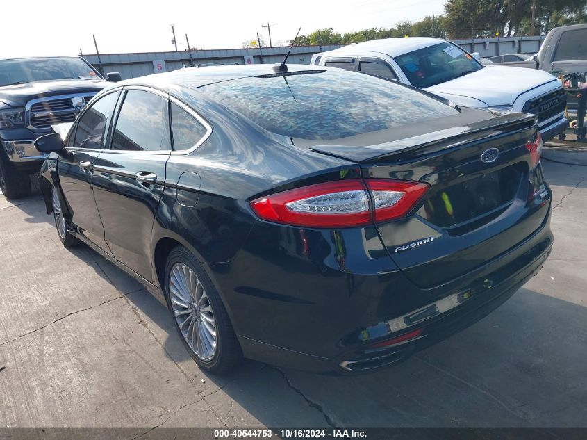 2014 Ford Fusion Titanium VIN: 3FA6P0K92ER261063 Lot: 40544753