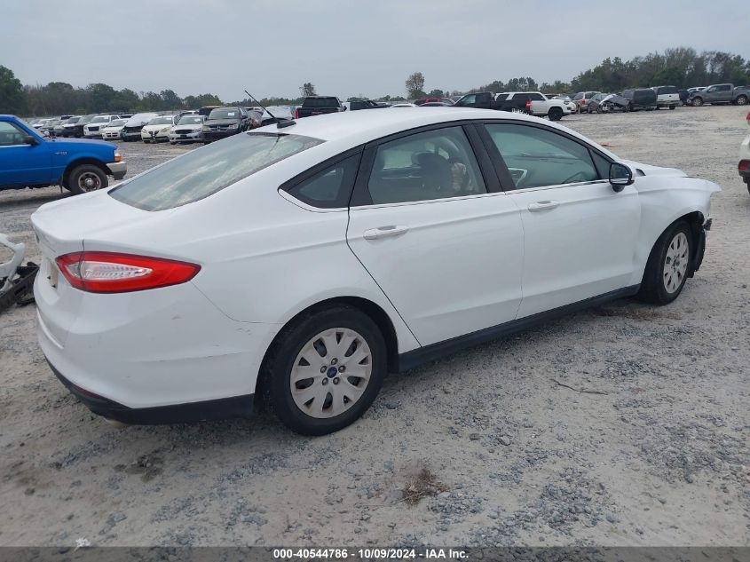 VIN 3FA6P0G72ER167451 2014 Ford Fusion, S no.4