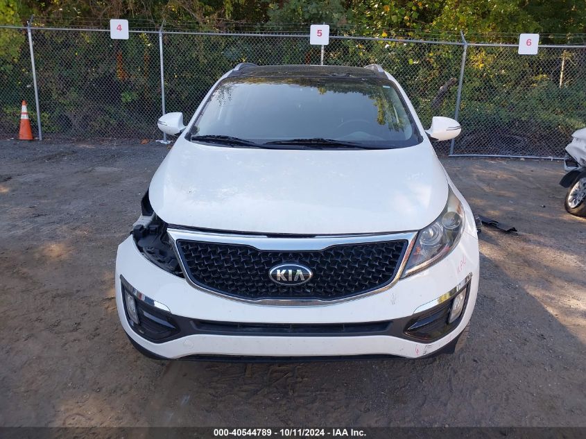 2016 Kia Sportage Ex VIN: KNDPCCAC2G7830402 Lot: 40544789