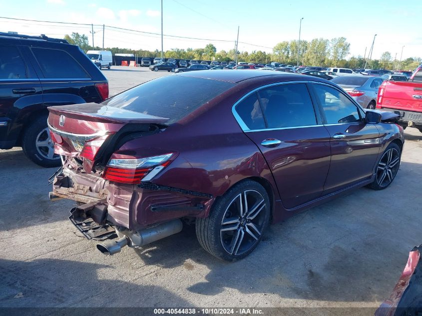 VIN 1HGCR2F5XGA070693 2016 HONDA ACCORD no.4