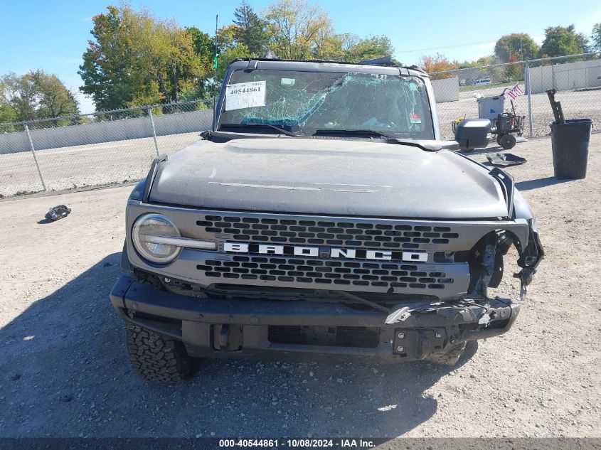 2022 Ford Bronco Big Bend/Black Diamond/Ou VIN: 1FMEE5DH9NLB75496 Lot: 40544861