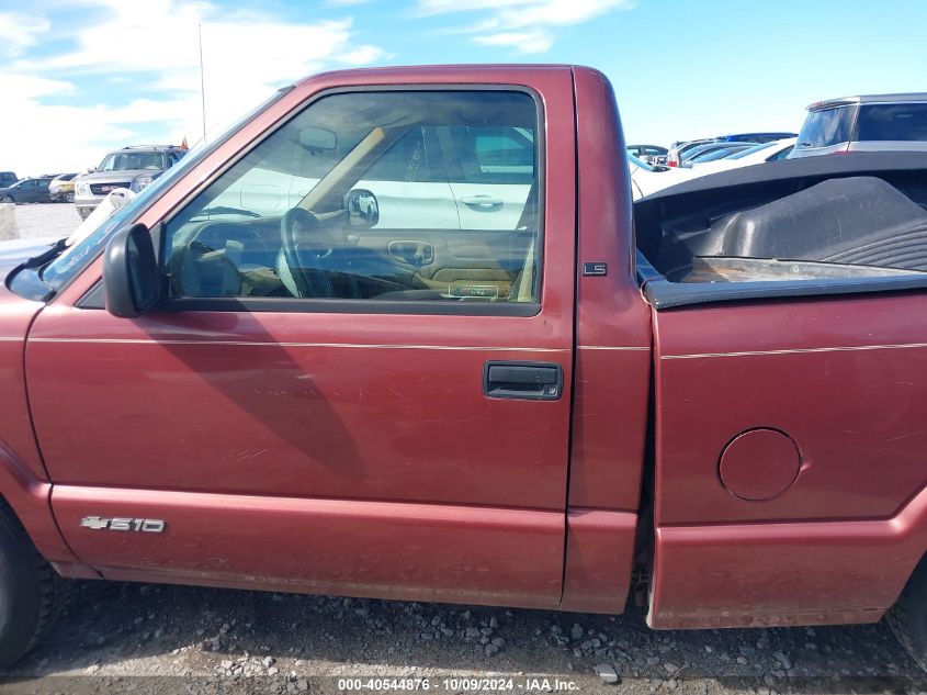 1GCCS1441WK234011 1998 Chevrolet S-10 Ls Fleetside