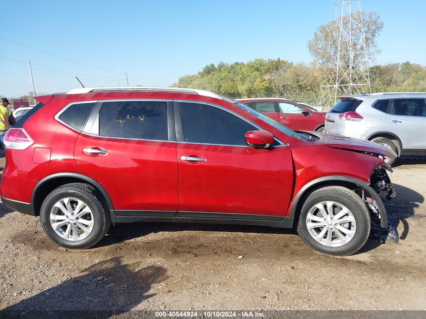 2016 Nissan Rogue Sv VIN: JN8AT2MV8GW153895 Lot: 40544924