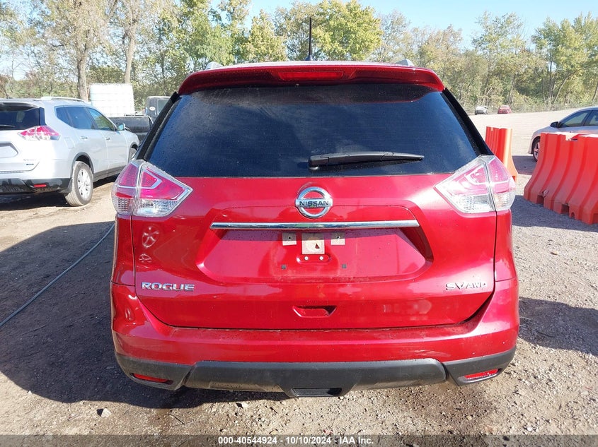 2016 Nissan Rogue Sv VIN: JN8AT2MV8GW153895 Lot: 40544924