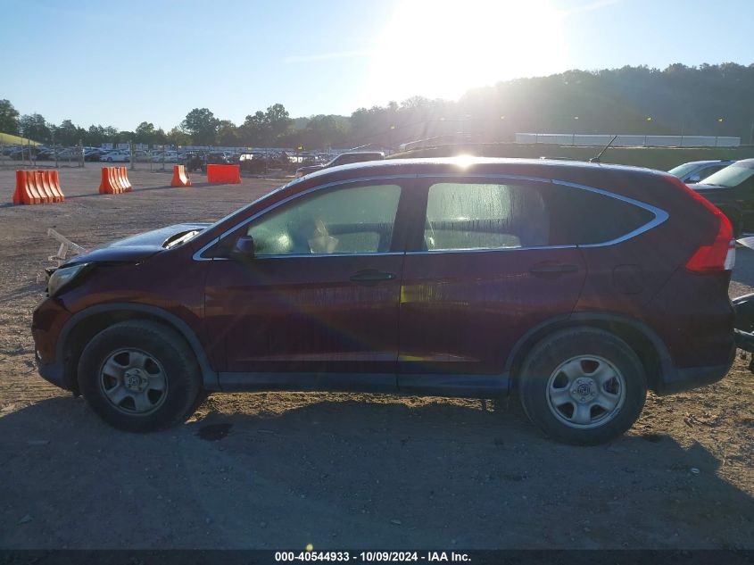 2HKRM3H35FH503014 2015 Honda Cr-V Lx