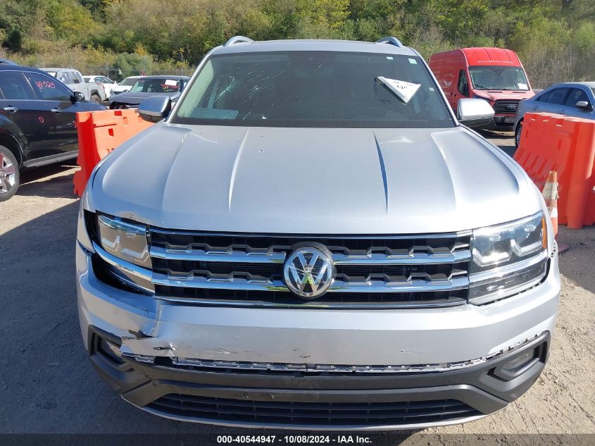 2019 Volkswagen Atlas 3.6L V6 Se W/Technology VIN: 1V2UR2CA0KC587033 Lot: 40544947