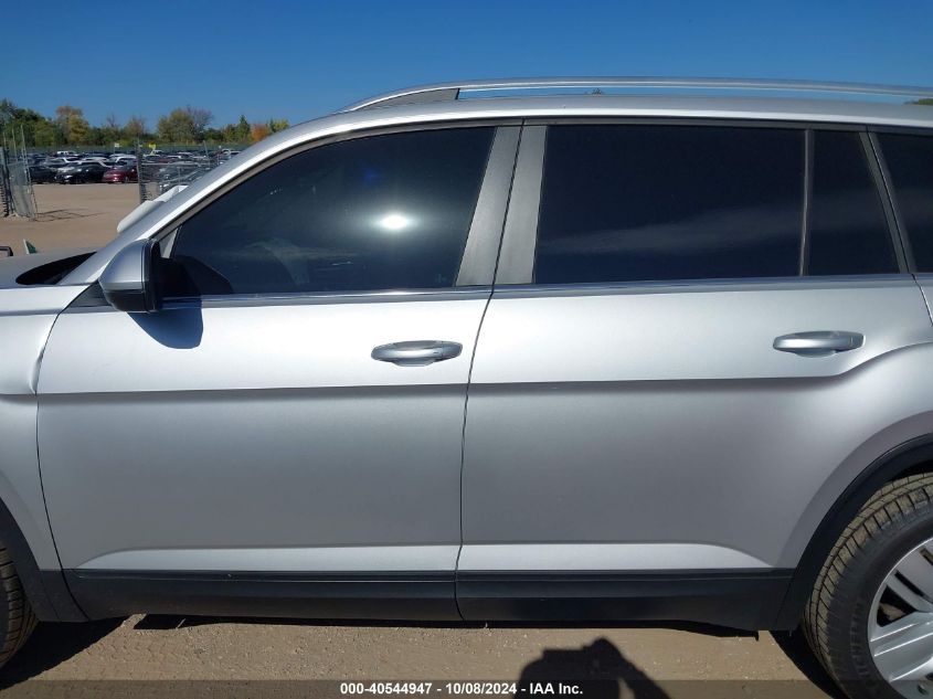 2019 Volkswagen Atlas 3.6L V6 Se W/Technology VIN: 1V2UR2CA0KC587033 Lot: 40544947