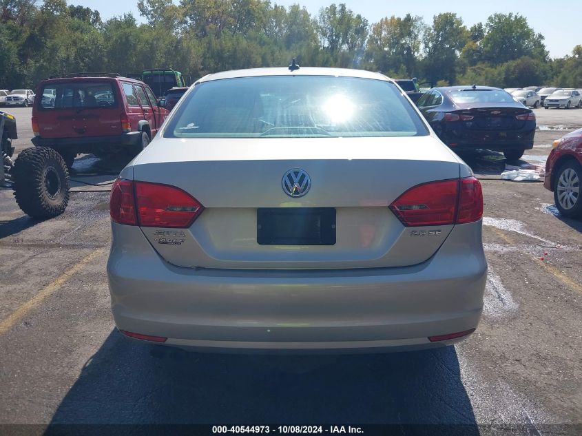 2011 Volkswagen Jetta 2.5L Se VIN: 3VWDX7AJ7BM027349 Lot: 40544973