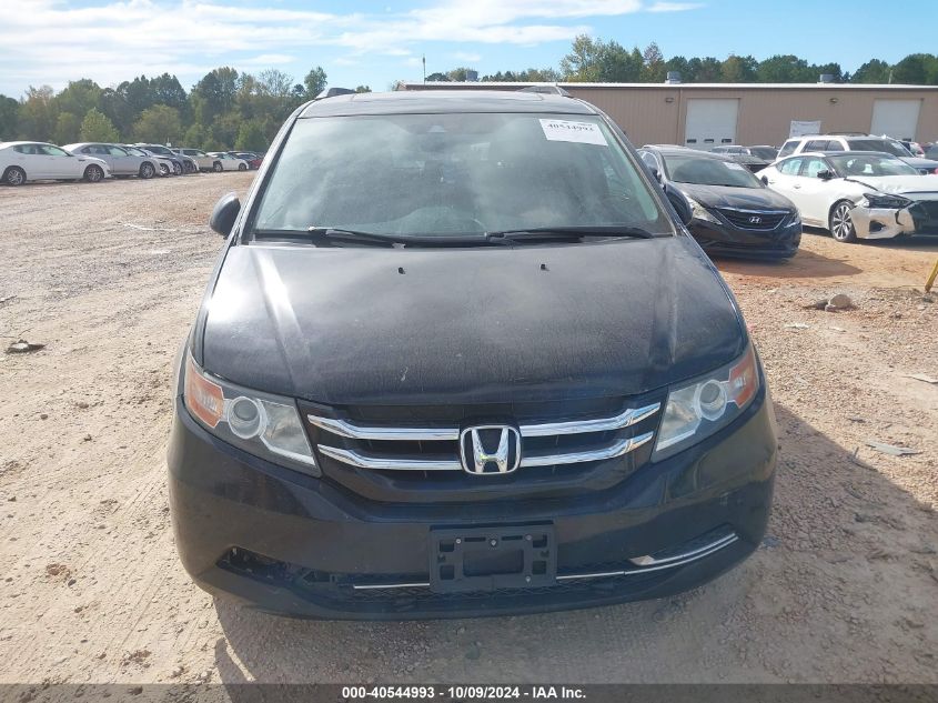 2014 Honda Odyssey Exl VIN: 5FNRL5H60EB017345 Lot: 40544993