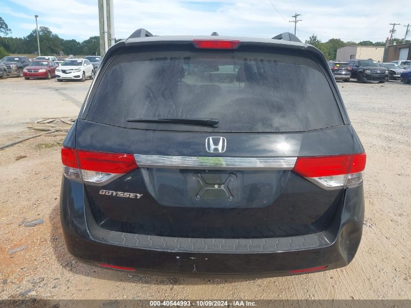 2014 Honda Odyssey Exl VIN: 5FNRL5H60EB017345 Lot: 40544993