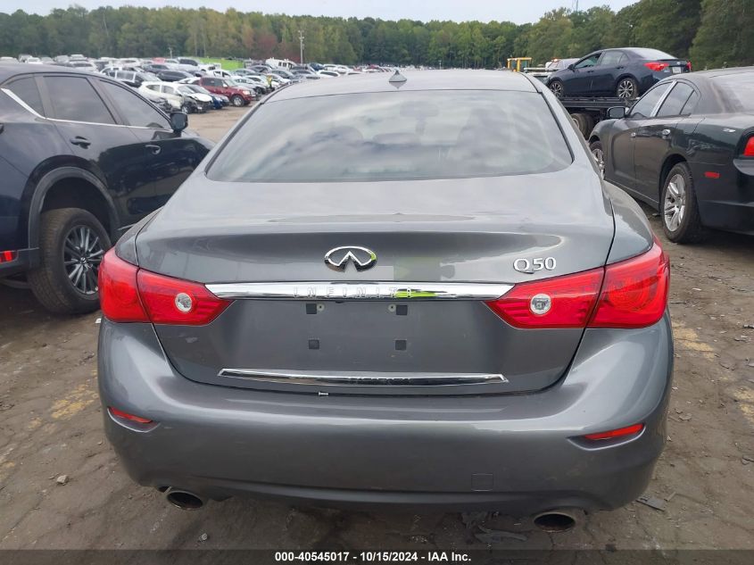 2014 Infiniti Q50 Premium/Sport VIN: JN1BV7AP4EM686318 Lot: 40545017