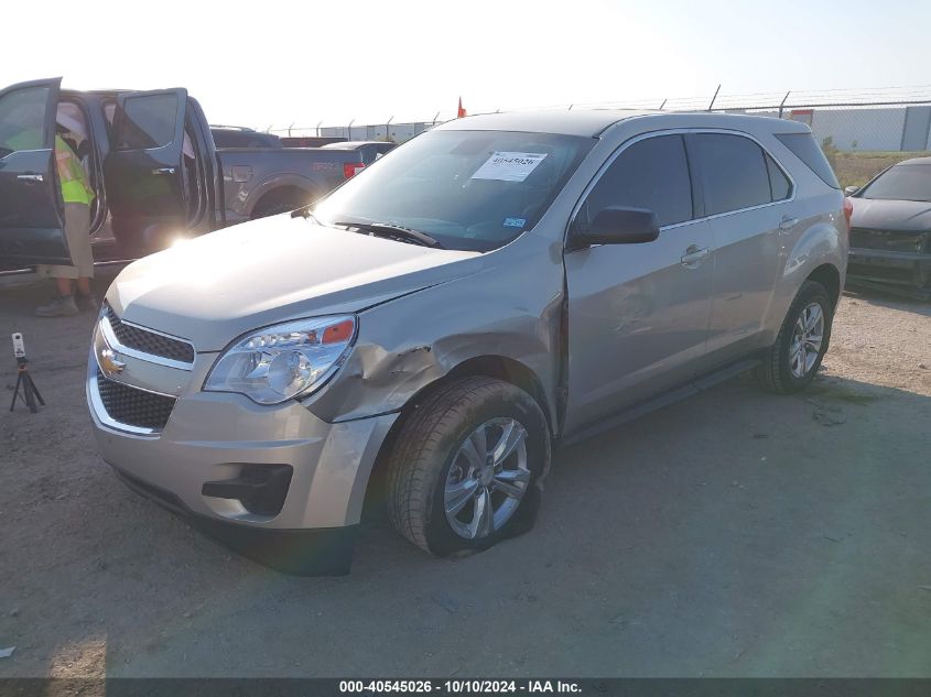 2GNALAEK2F1143824 2015 CHEVROLET EQUINOX - Image 2