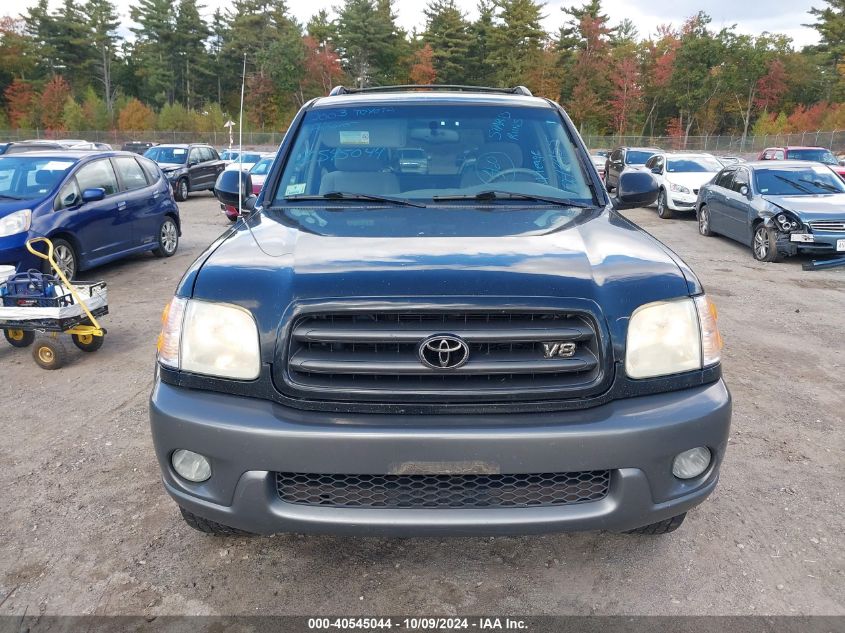 2003 Toyota Sequoia Sr5 V8 VIN: 5TDBT44A53S175033 Lot: 40545044