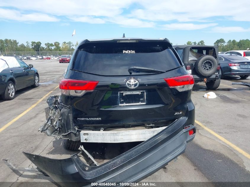 5TDKZRFHXJS532077 2018 Toyota Highlander Se/Xle