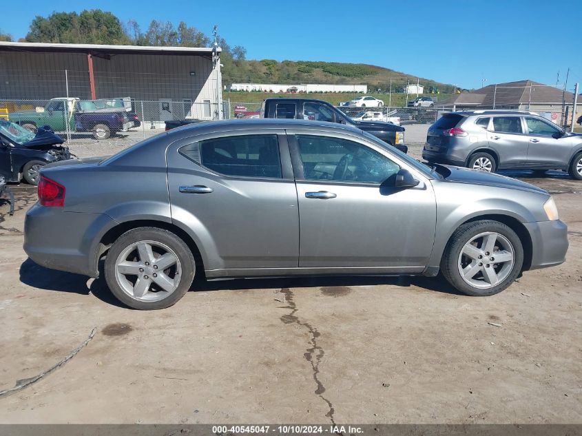 2012 Dodge Avenger Se VIN: 1C3CDZAB9CN140999 Lot: 40545047