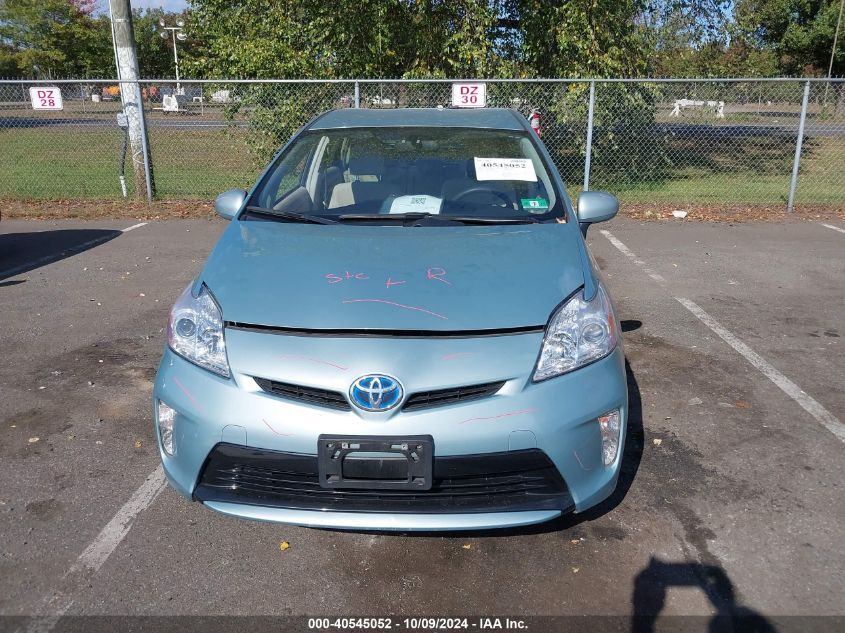 2014 Toyota Prius Two VIN: JTDKN3DU0E1787574 Lot: 40545052