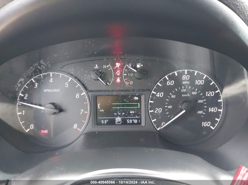 2017 Nissan Sentra S VIN: 3N1AB7AP4HY383657 Lot: 40545066