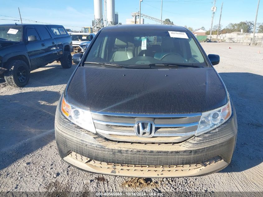 2011 Honda Odyssey Ex-L VIN: 5FNRL5H6XBB028901 Lot: 40545069