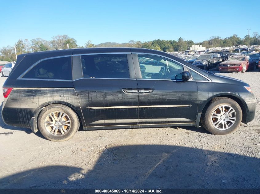 2011 Honda Odyssey Ex-L VIN: 5FNRL5H6XBB028901 Lot: 40545069