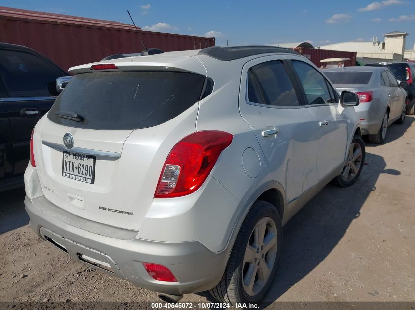 2016 Buick Encore Convenience VIN: KL4CJBSB5GB708161 Lot: 40545072