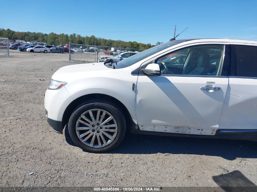 2012 Lincoln Mkx VIN: 2LMDJ8JK9CBL19719 Lot: 40545086