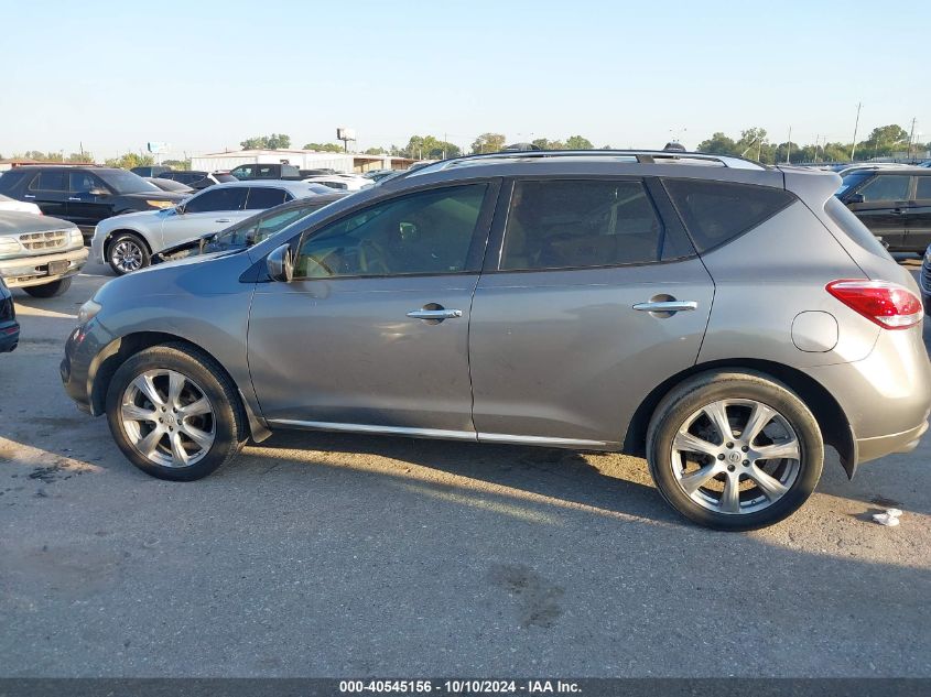 2013 Nissan Murano Le VIN: JN8AZ1MU0DW209114 Lot: 40545156