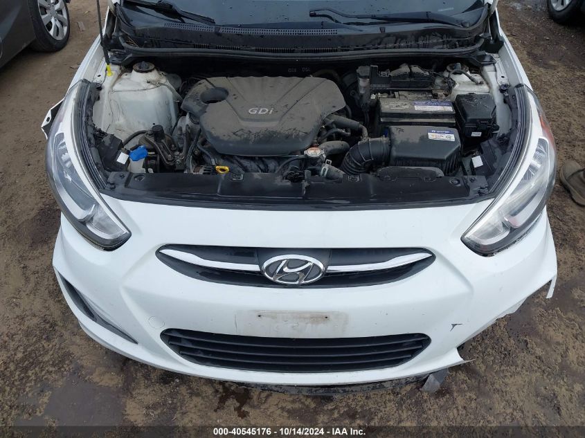 2016 Hyundai Accent Se VIN: KMHCT5AE4GU248245 Lot: 40545176