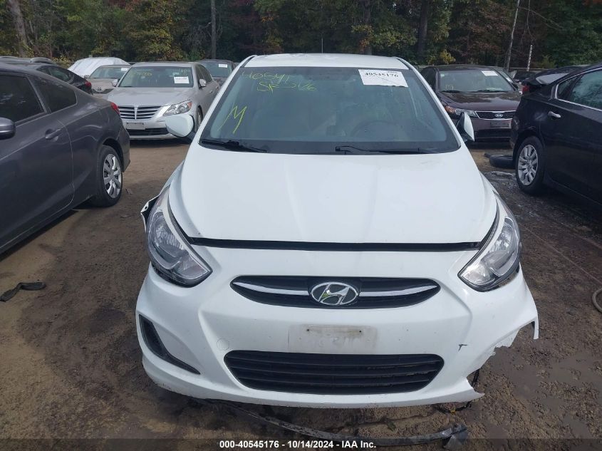 2016 Hyundai Accent Se VIN: KMHCT5AE4GU248245 Lot: 40545176
