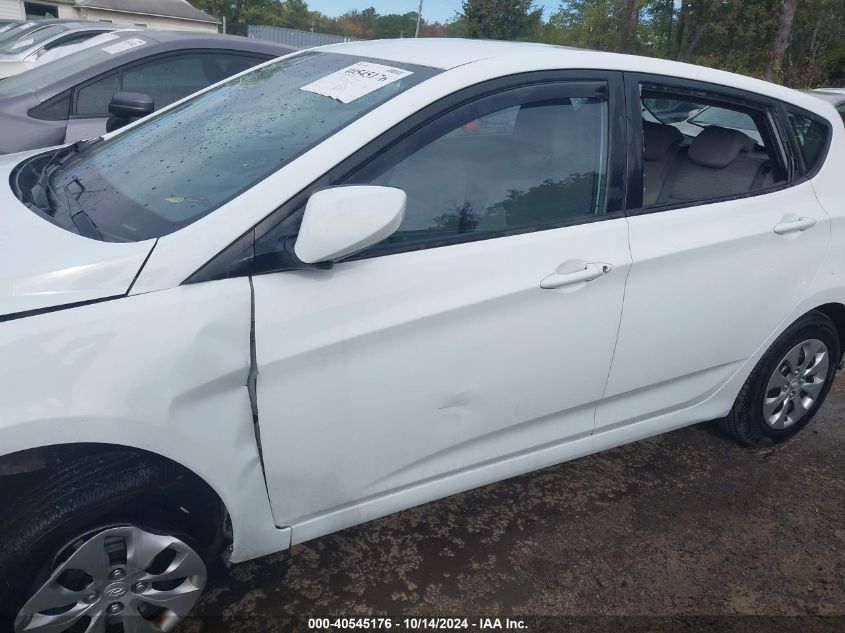 2016 Hyundai Accent Se VIN: KMHCT5AE4GU248245 Lot: 40545176