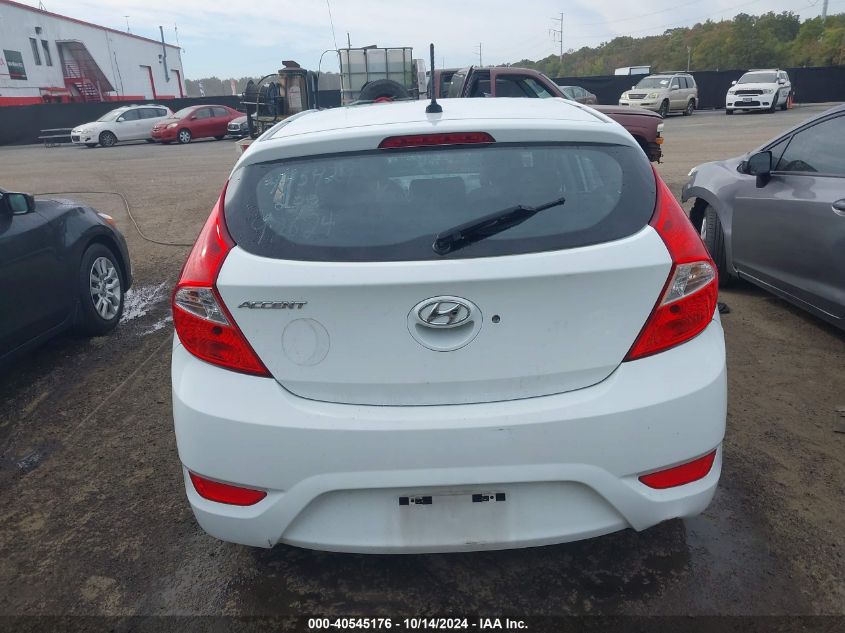 2016 Hyundai Accent Se VIN: KMHCT5AE4GU248245 Lot: 40545176