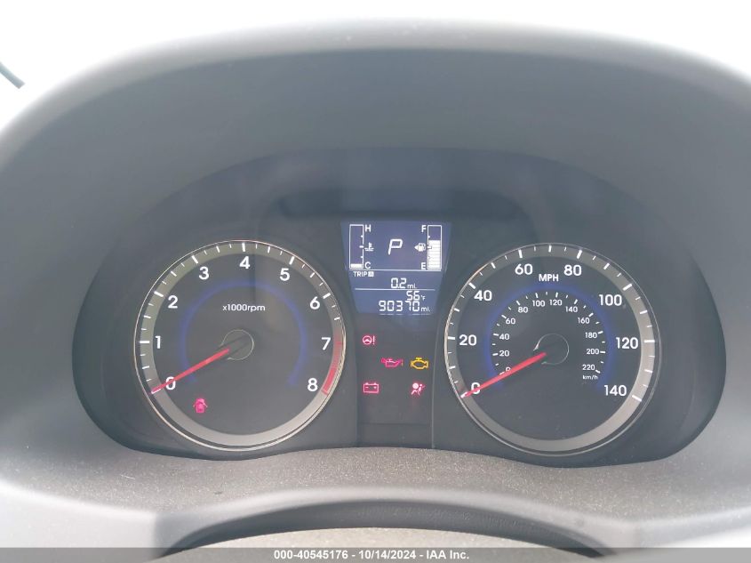 2016 Hyundai Accent Se VIN: KMHCT5AE4GU248245 Lot: 40545176