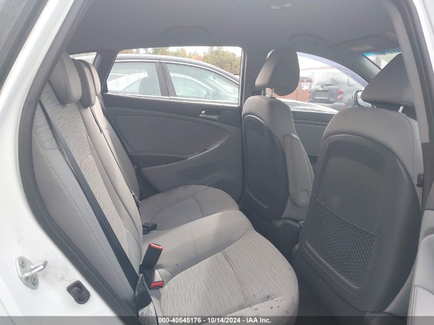 2016 Hyundai Accent Se VIN: KMHCT5AE4GU248245 Lot: 40545176