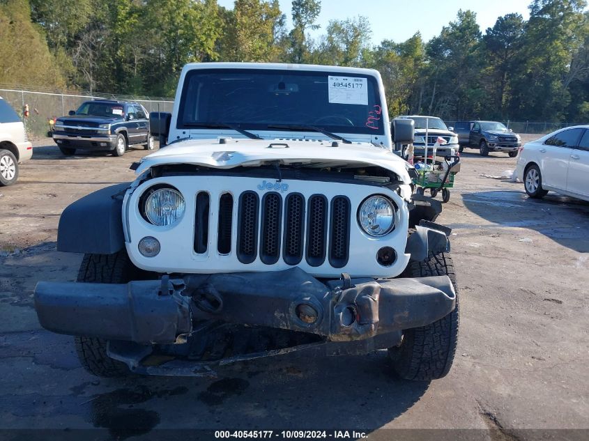 2016 Jeep Wrangler Unlimited Sport VIN: 1C4HJWDG3GL323767 Lot: 40545177