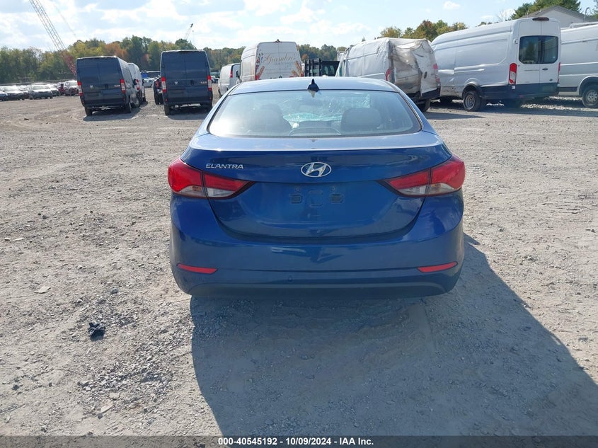 5NPDH4AE9GH732751 2016 Hyundai Elantra Se/Sport/Limited