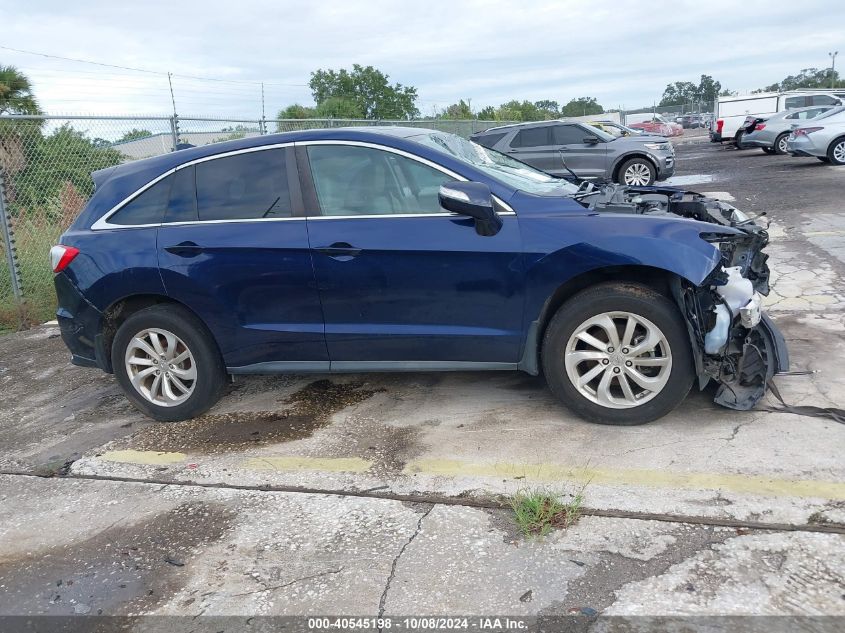 2016 Acura Rdx Technology VIN: 5J8TB3H53GL006622 Lot: 40545198