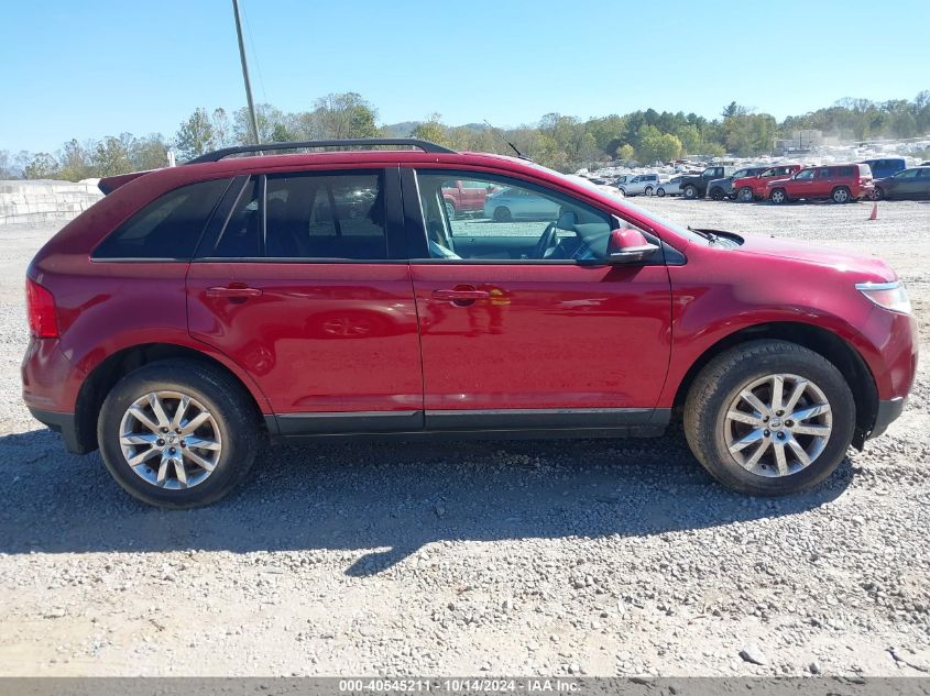 2013 Ford Edge Sel VIN: 2FMDK3JC5DBC60934 Lot: 40545211