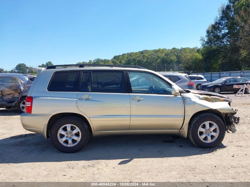 JTEHF21A830155478 2003 Toyota Highlander Limited V6