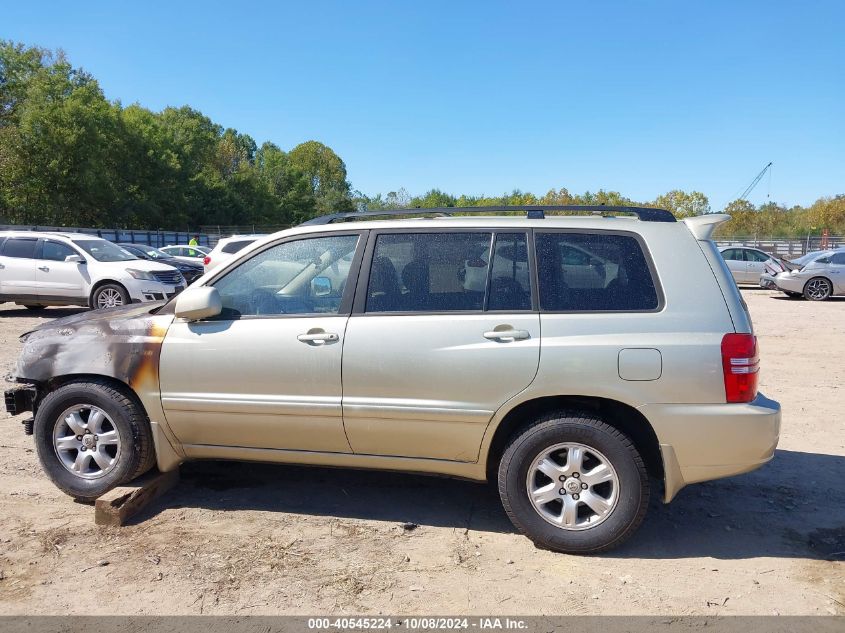 JTEHF21A830155478 2003 Toyota Highlander Limited V6